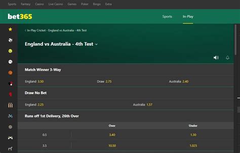 bet365 odds cricket